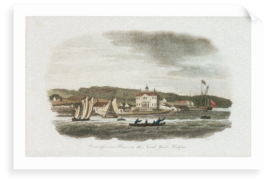Commissioners House, in the Naval Yard, Halifax by Wells