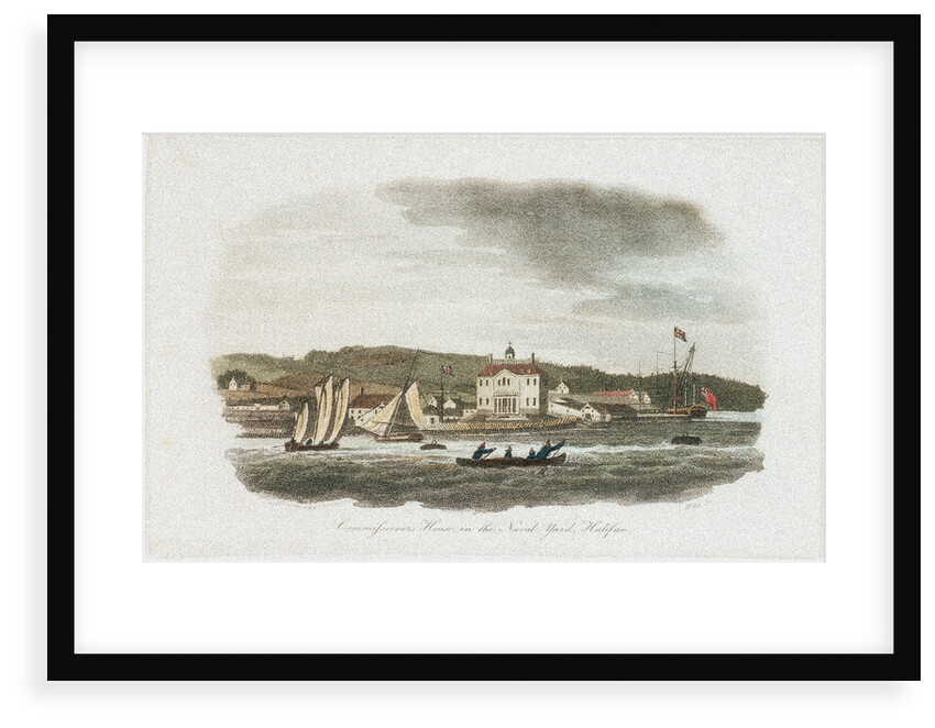 Commissioners House, in the Naval Yard, Halifax by Wells