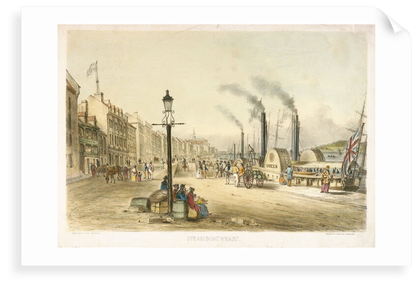 Steamboat Wharf by Matthews