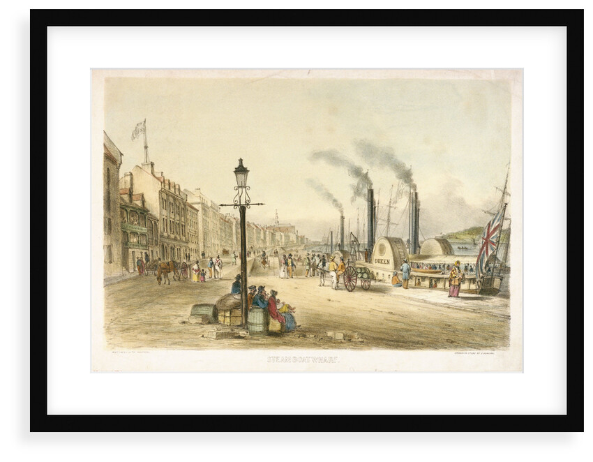 Steamboat Wharf by Matthews