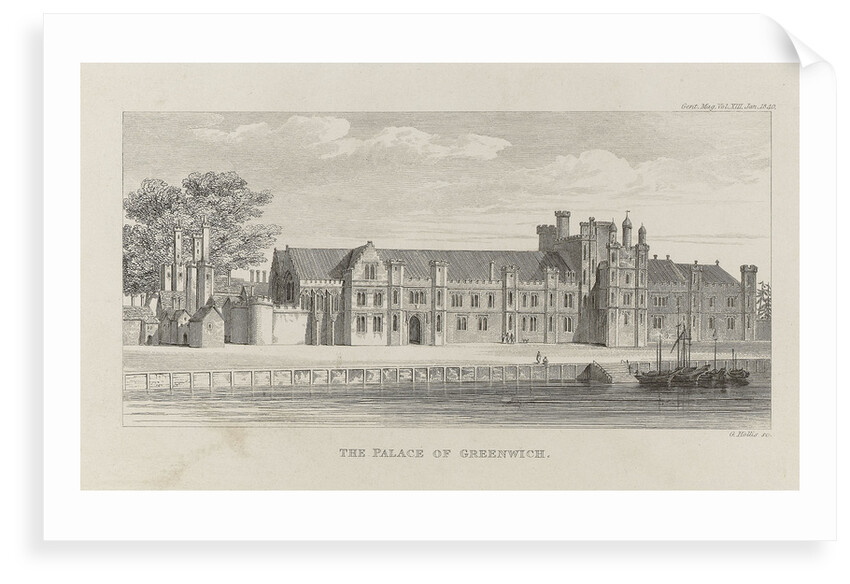 The palace of Greenwich by George Hollis