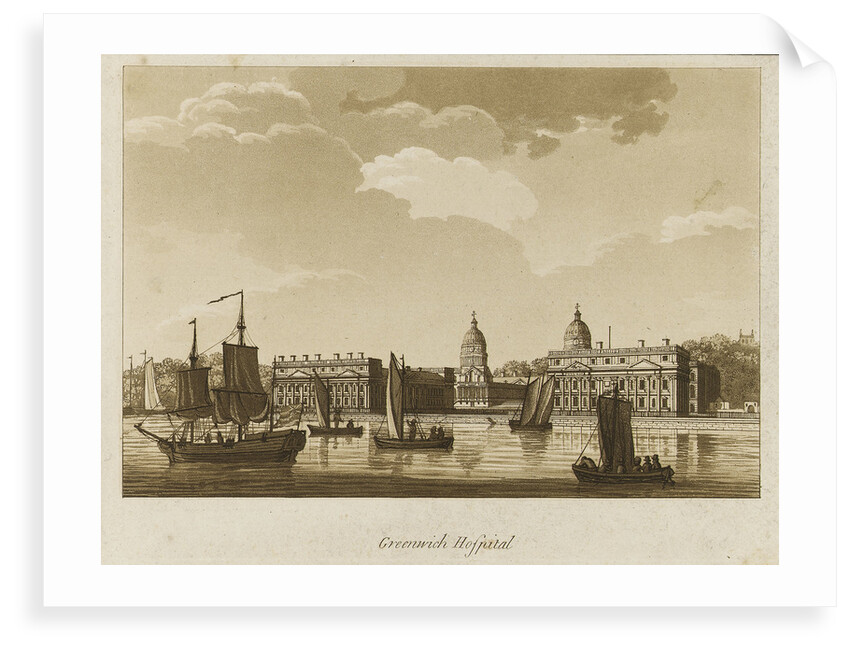 Greenwich Hospital by Samuel Ireland