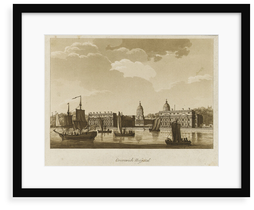 Greenwich Hospital by Samuel Ireland