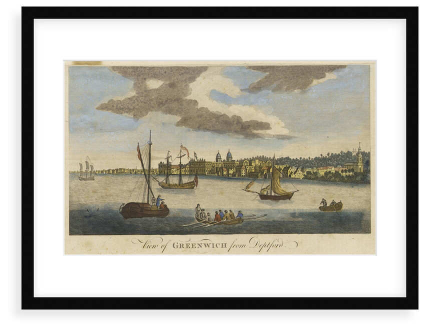 View of Greenwich from Deptford by unknown