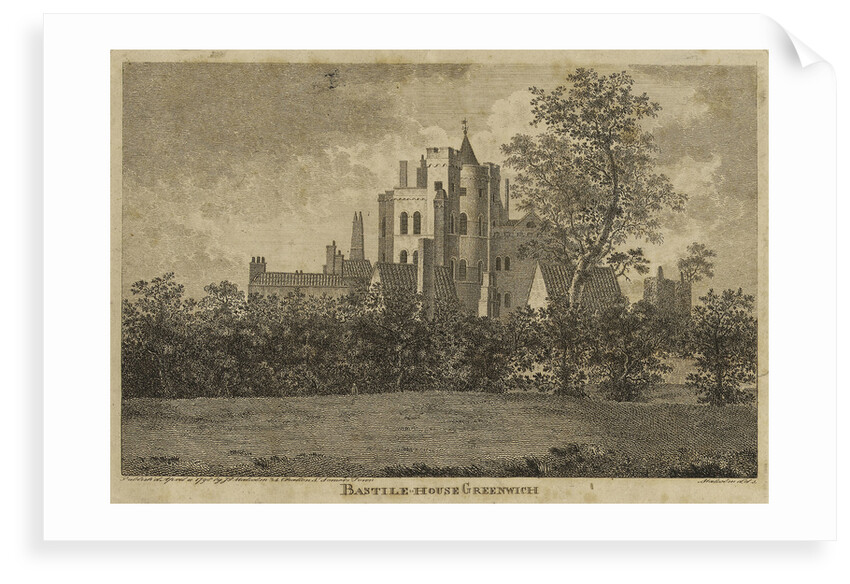 Bastile-House, Greenwich by James Peller Malcolm