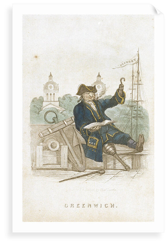Greenwich Pensioner by Charles Castle