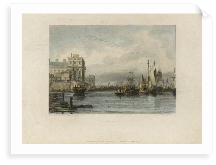 Greenwich (Greenwich Hospital and River Thames) by Augustus Wall Callcott
