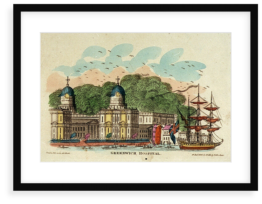 Greenwich Hospital by D. Ash