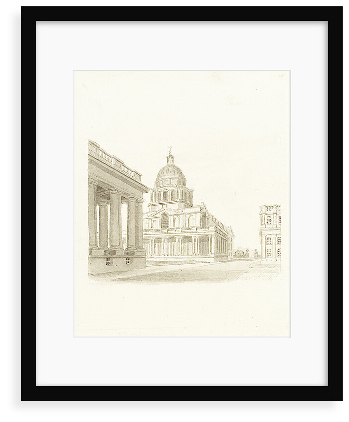 Greenwich Hospital: the King William dome and Painted Hall (exterior) by unknown