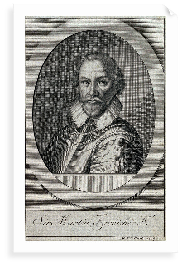 Sir Martin Frobisher (1535-1594) by M. van der Gucht