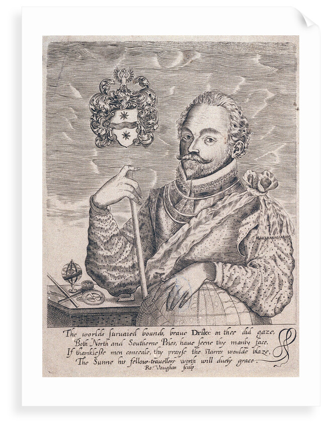 Sir Francis Drake (1540-1596) by Ro Vaughan