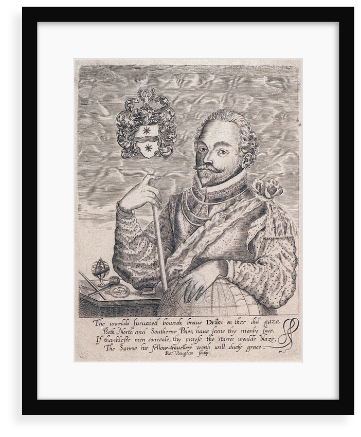 Sir Francis Drake (1540-1596) by Ro Vaughan