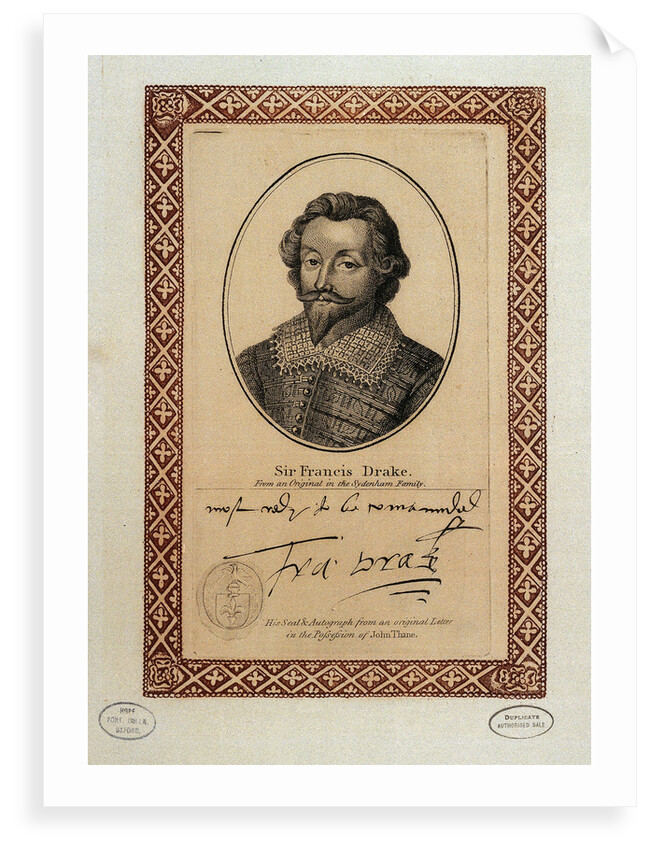 Sir Francis Drake (1540-1596) by Unknown