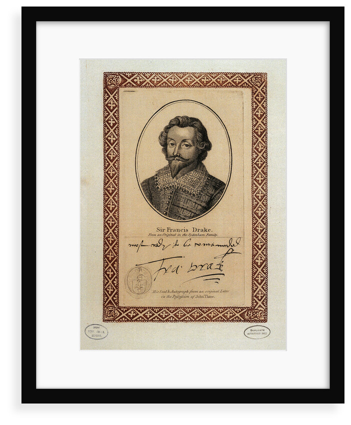 Sir Francis Drake (1540-1596) by Unknown