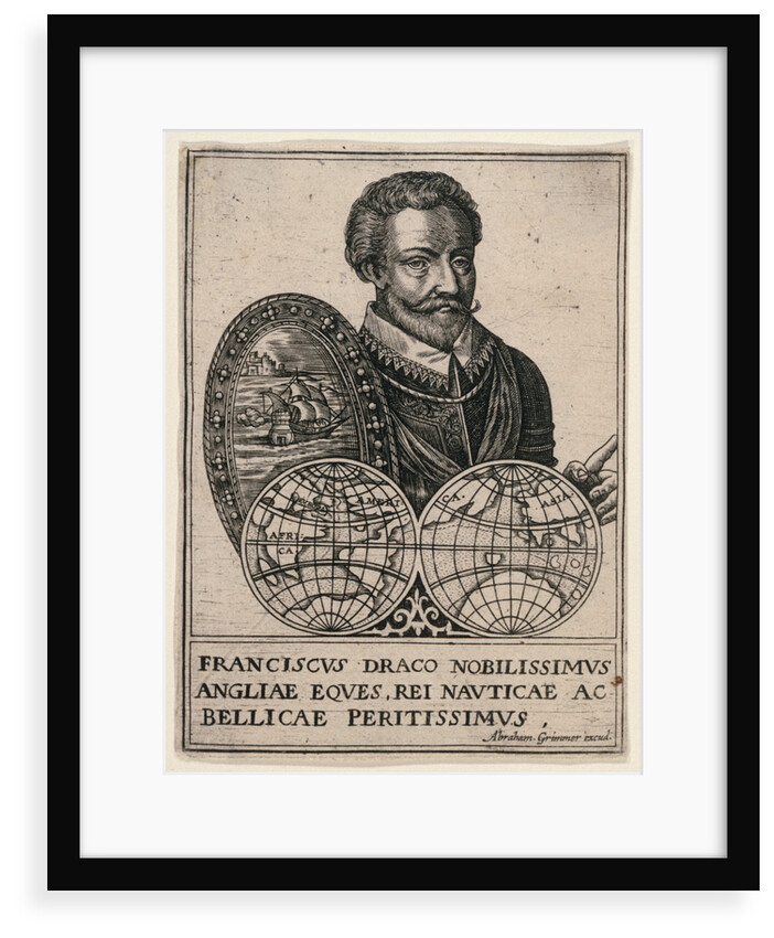 Sir Francis Drake (1540-1596) by Abraham Grimmer