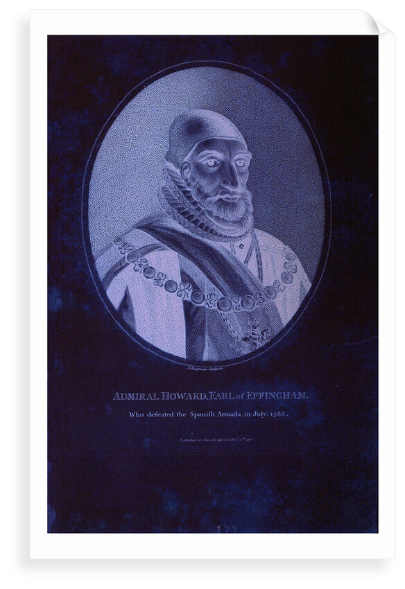 Admiral Howard, Earl of Effingham by D. Mytens