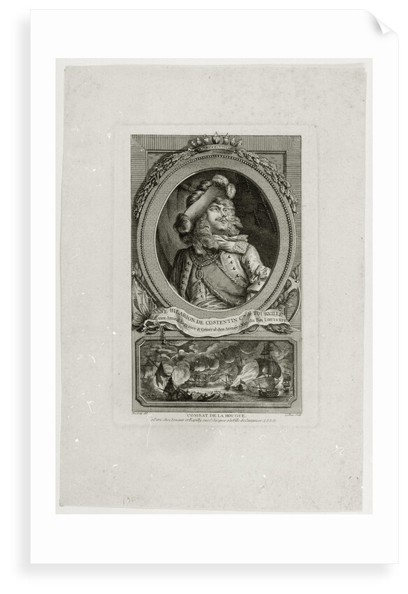 Anne Hilarion de Constentin Cte de Tourville by Desrais
