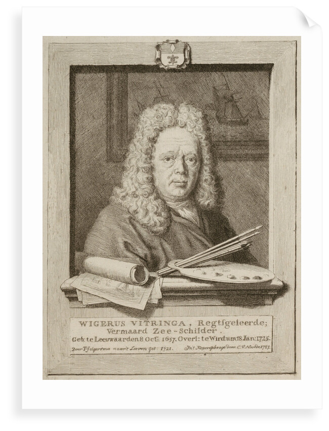 Wigerus Vitringa (1657-1721) by T. Jelgersma