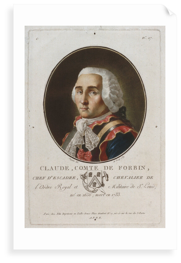 Count de Forbin by Antoine Louis Francois Sergent
