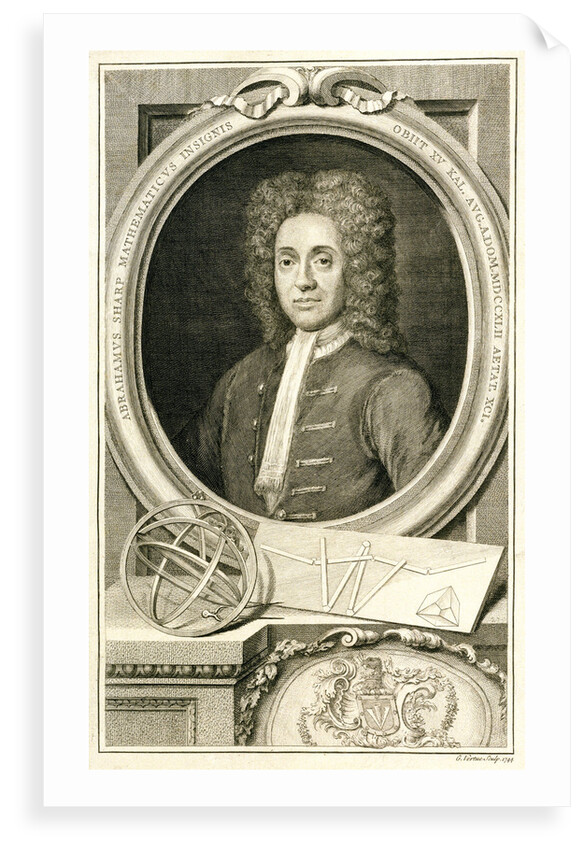 Abraham Sharp by George Vertue