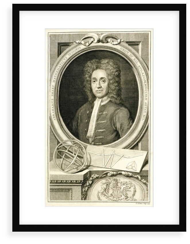 Abraham Sharp by George Vertue
