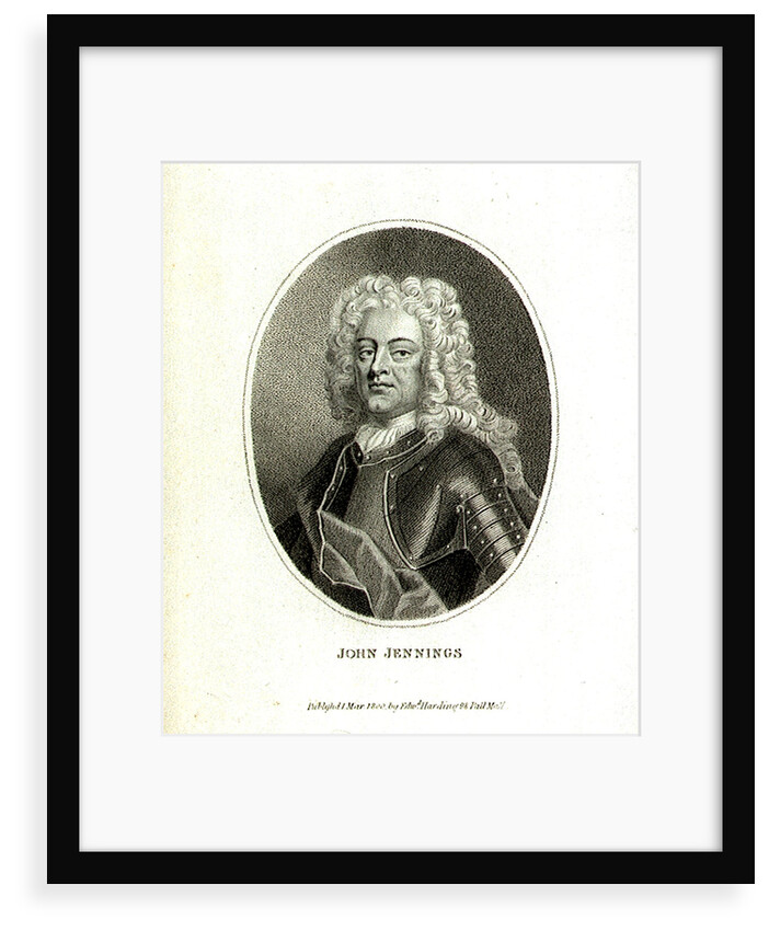 Admiral Sir John Jennings (1664-1743) by Edward Harding