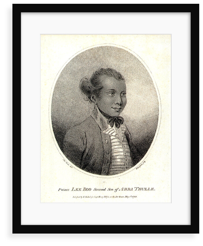 Prince Lee Boo Second Son of Abba Thulle by Miss Keate