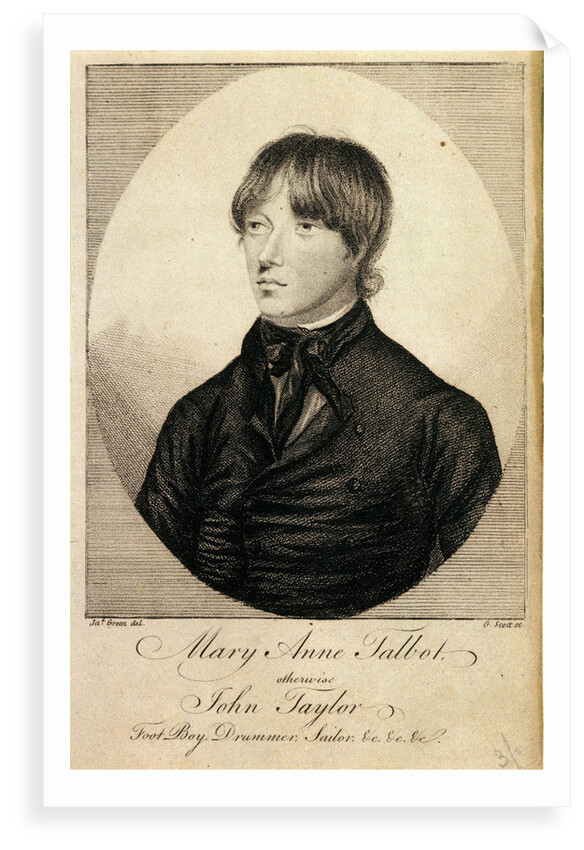 Mary Anne Talbot otherwise John Taylor Foot Boy Drummer, Sailor, &c. &c. &c by James Green