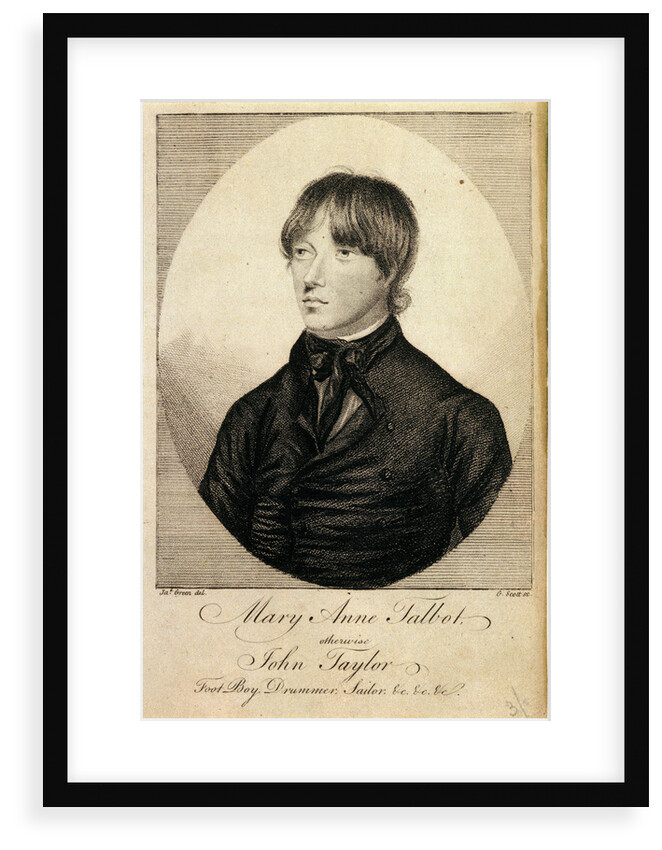 Mary Anne Talbot otherwise John Taylor Foot Boy Drummer, Sailor, &c. &c. &c by James Green