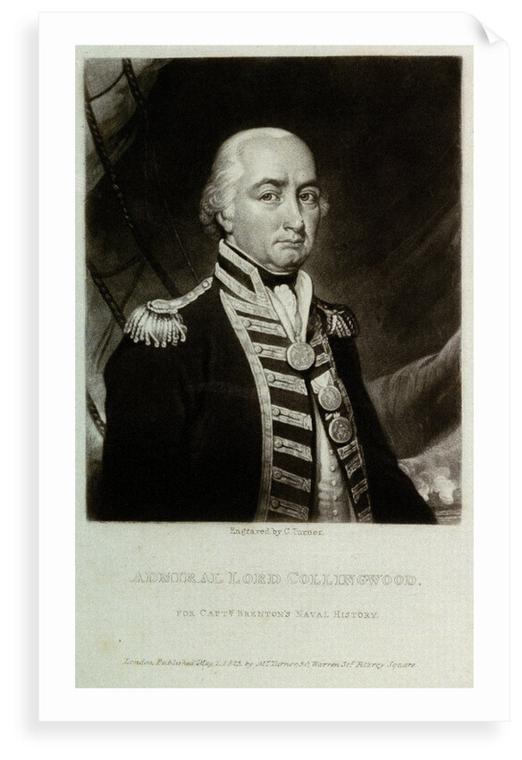 Admiral Lord Collingwood by Charles Turner