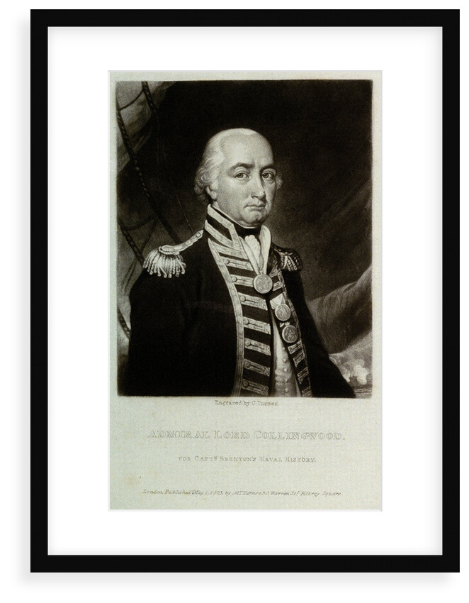 Admiral Lord Collingwood by Charles Turner
