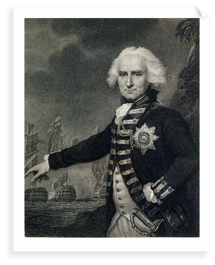 Alexander Hood, Lord Bridport (1727-1814) by Lemuel Francis Abbott