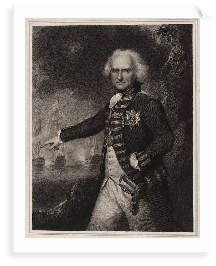 Alexander Hood, Viscount Bridport (1727-1814) by Lemuel Francis Abbott