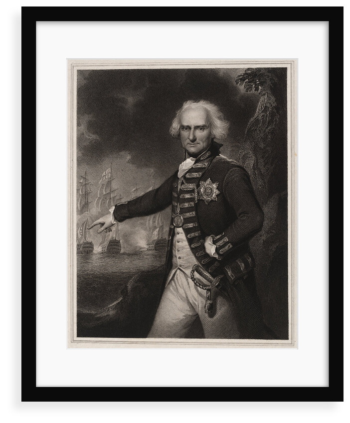 Alexander Hood, Viscount Bridport (1727-1814) by Lemuel Francis Abbott