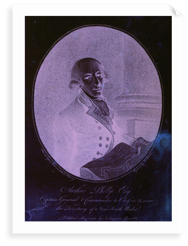 Arthur Phillip Esq Captain General & Commander in Chief, in & over the Territory of New South Wales by Francis Wheatley
