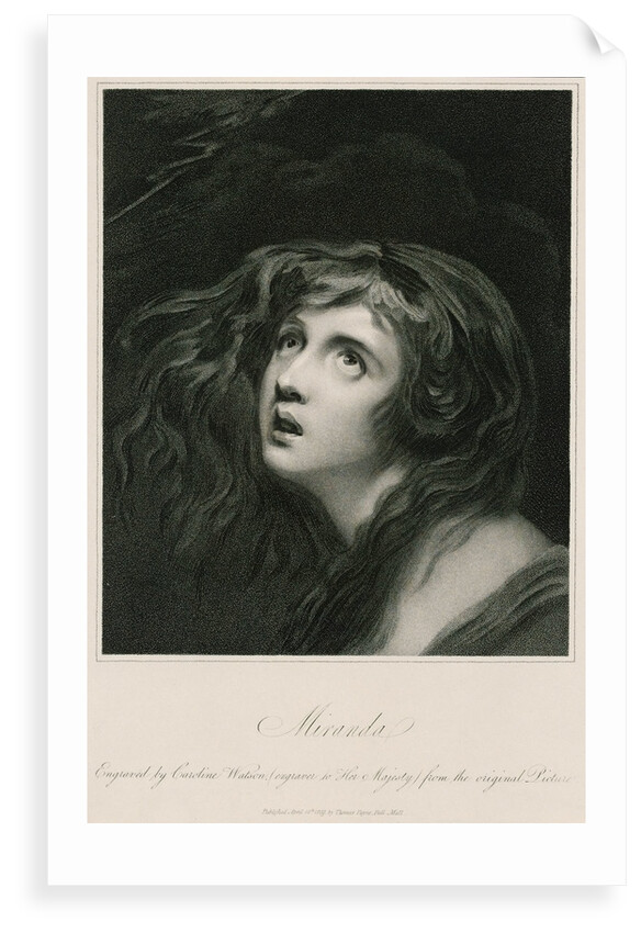 'Miranda' (Emma Hamilton) by George Romney