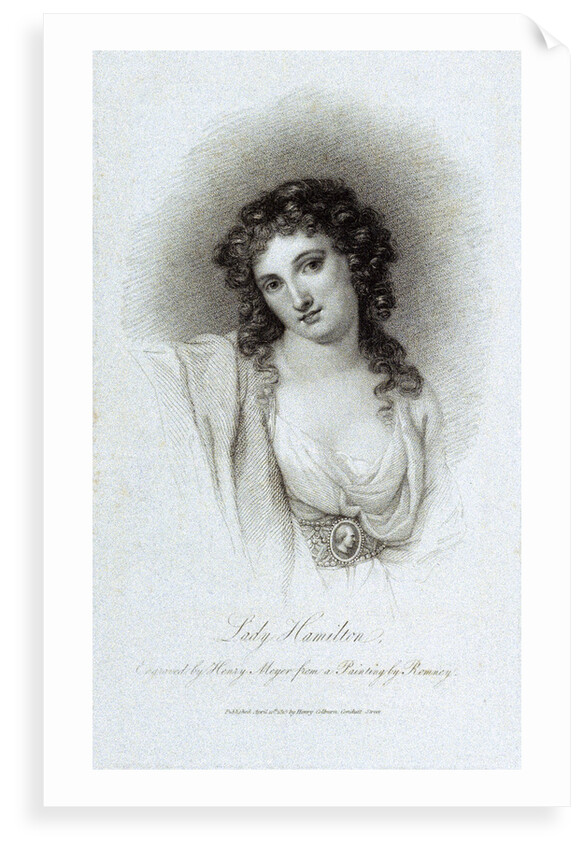 Lady Emma Hamilton by George Romney