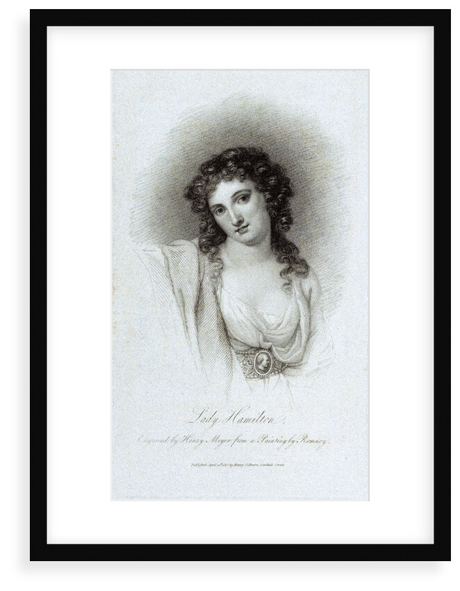 Lady Emma Hamilton by George Romney