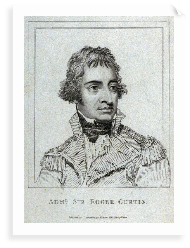 Admiral Sir Roger Curtis by J. Stratford