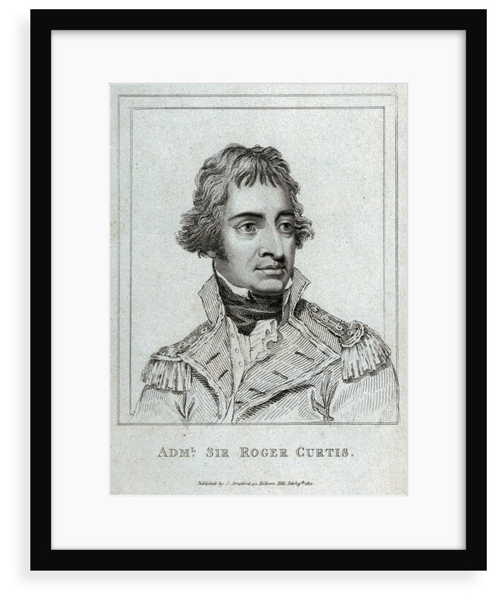 Admiral Sir Roger Curtis by J. Stratford
