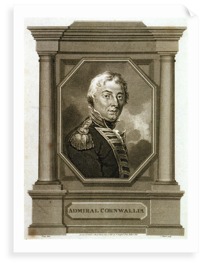 Admiral Cornwallis by Thomas Uwins