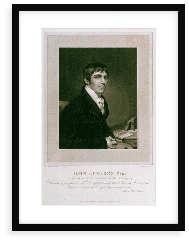 John Lumsden, Esquire by William John Newton