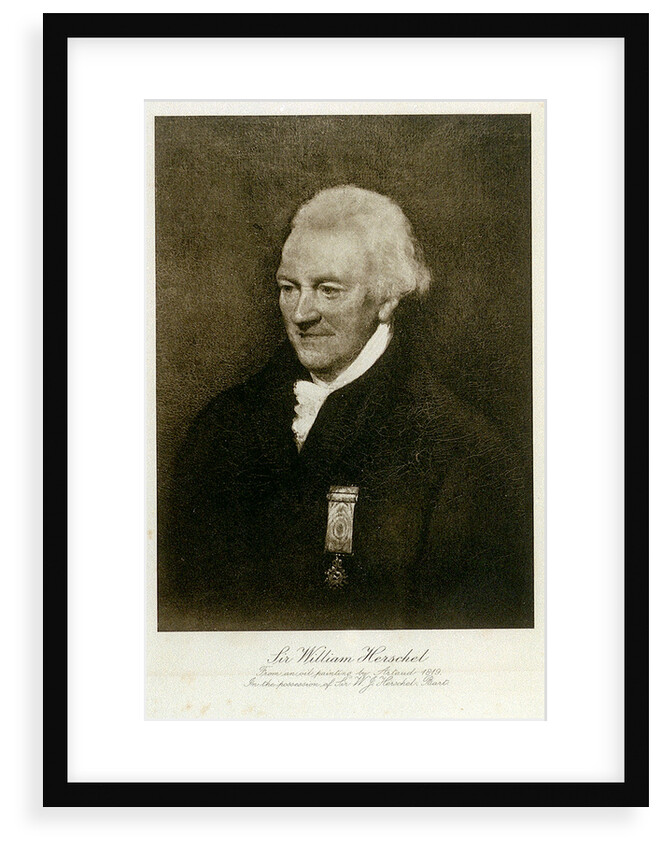 Sir William Herschel by William Artaud
