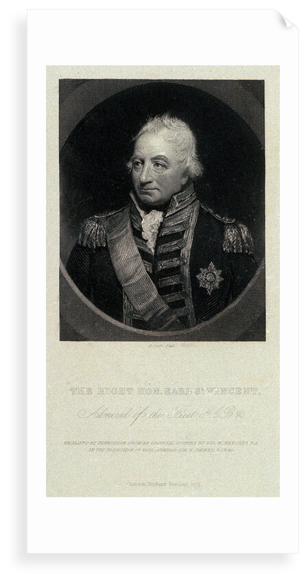 The Right Hon. Earl St. Vincent, Admiral of the Fleet, G.C.B. &c. by William Beechey