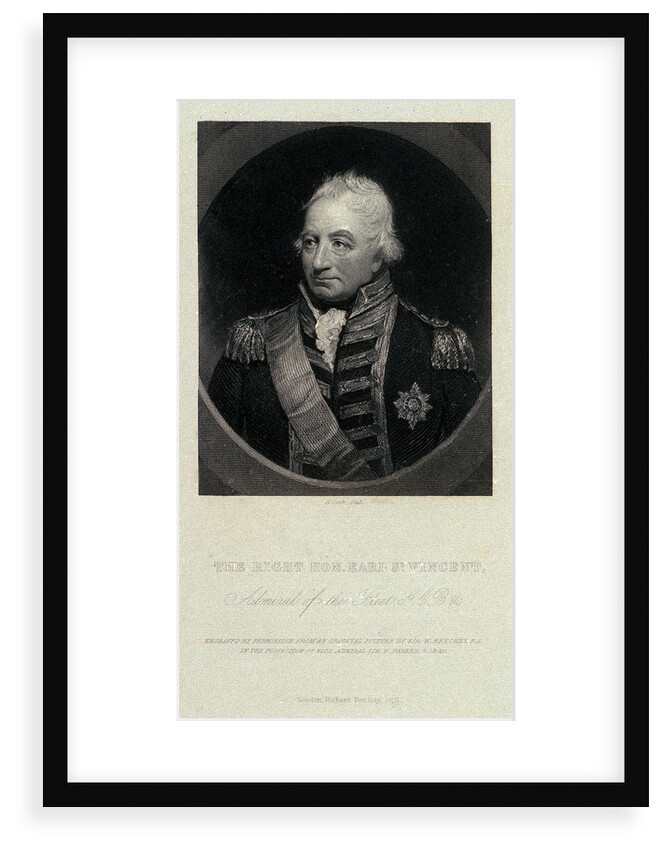 The Right Hon. Earl St. Vincent, Admiral of the Fleet, G.C.B. &c. by William Beechey