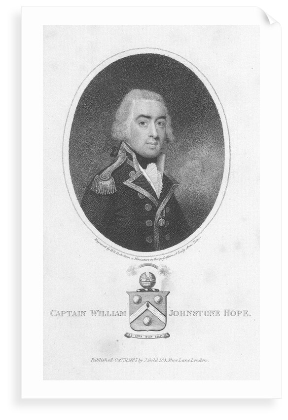 Captain William Johnstone Hope by Henry R. Cook