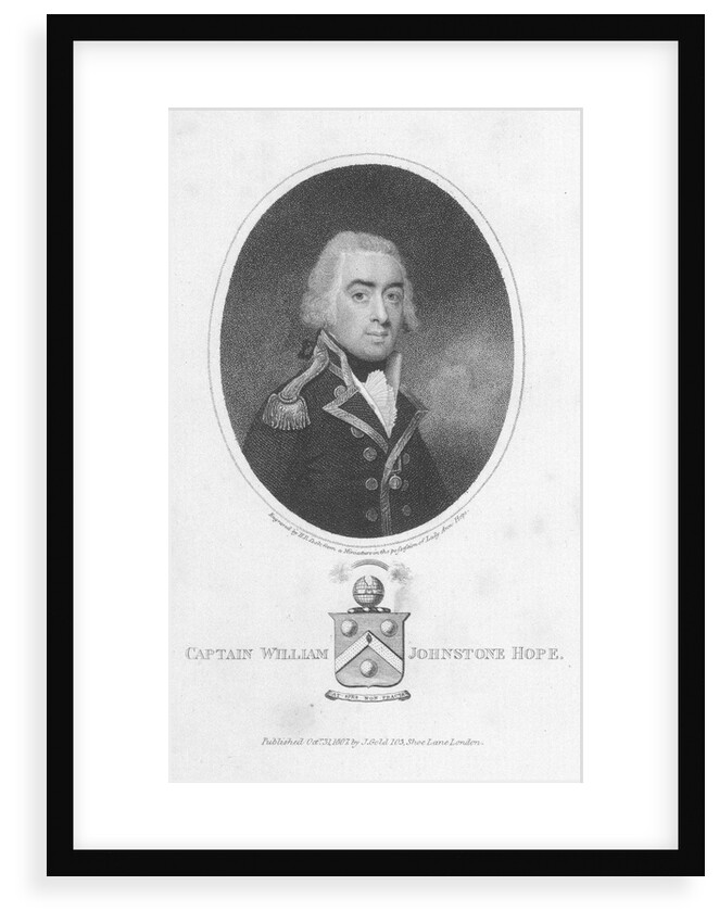Captain William Johnstone Hope by Henry R. Cook