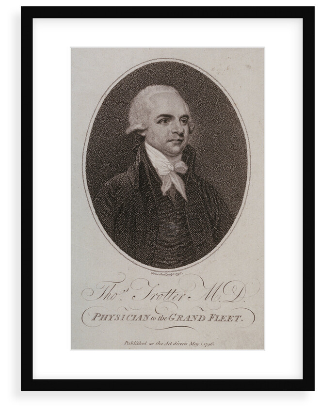 Thomas Trotter M.D., Physician to the Grand Fleet by Daniel Orme