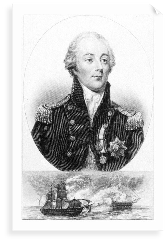 Rear Admiral Sir James Saumarez, K.B. by Jean