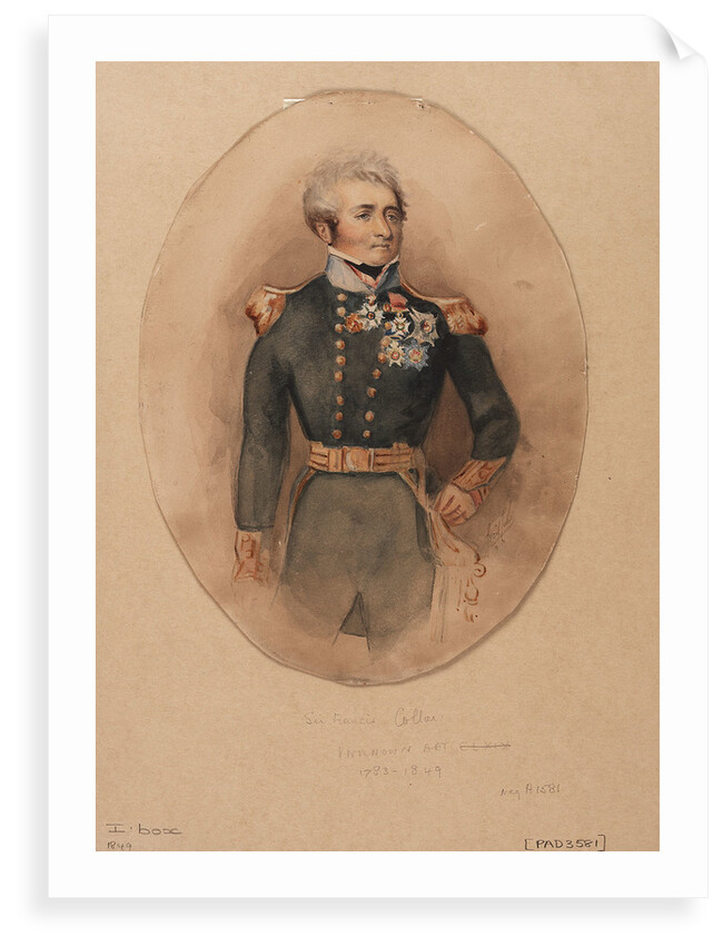 Sir Francis Collier (1783-1849) by unknown